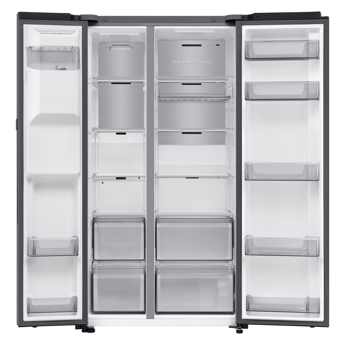 Samsung RS80F66KCTWS Food Center RS5000 FC, 634L , C-Grade, Wi-Fi, Edelstahl-Optik