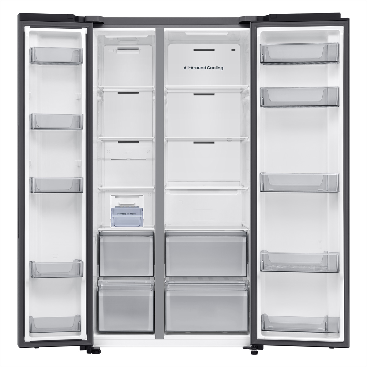 Samsung RS70F65QETWS Food Center RS5000 FC, 659L, E-Grade, WiFi, Edelstahl-Optik