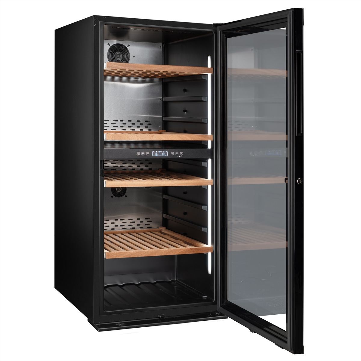 Climadiff MILLESIME140DB Weinkühlschrank MILLESIME140DB, Freistehend, 2 Zonen, 138 Flaschen