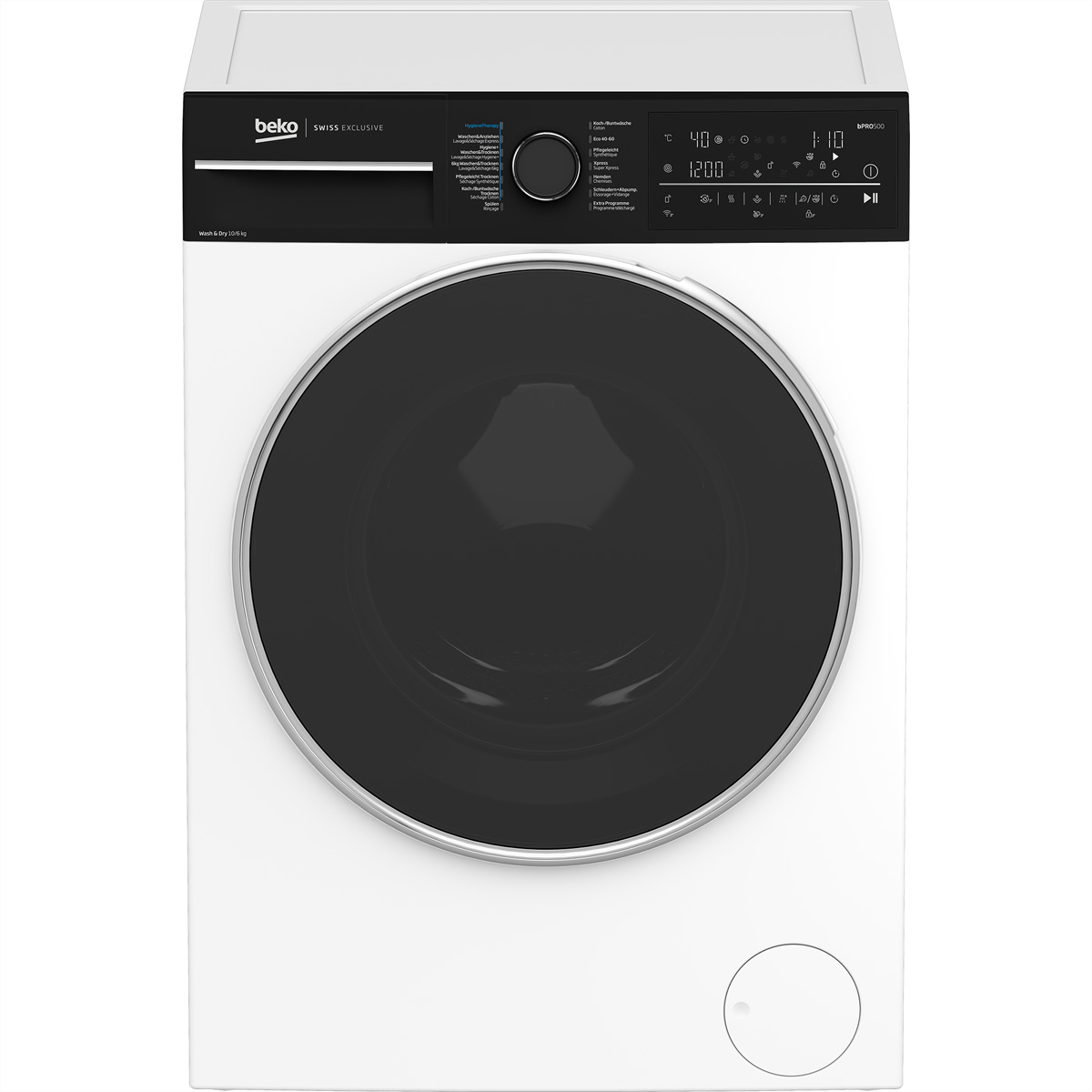 BEKO WT510 Waschtrockner 10kg/T7kg, SteamCure, 1'400U/min