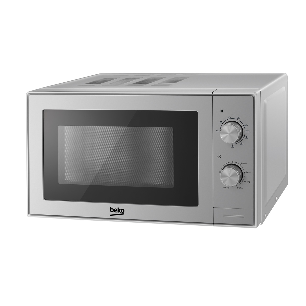 Beko MGC20CH Mikrowelle mit Grill MGC20CH, 20l, 900W, Silber