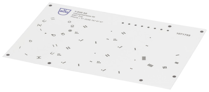 V-ZUG Blindentauglichkeitsfolie, 1067231