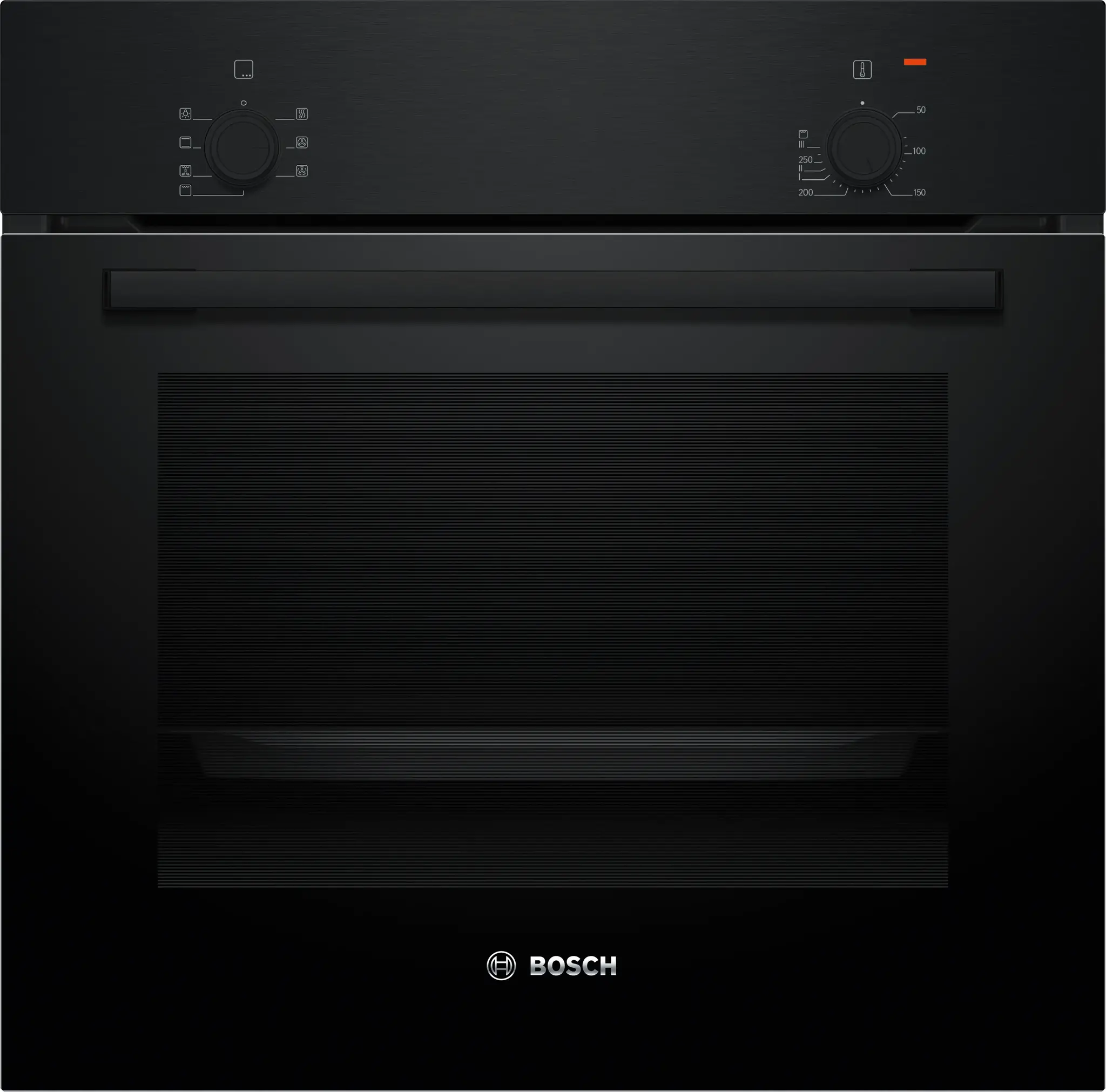 Bosch HBF010BA1 Serie 2 Einbau-Backofen, 60 x 60 cm, Schwarz