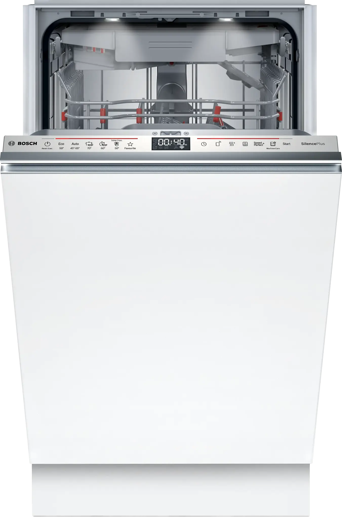 Bosch SPV6EMX09E Vollintegrierter Geschirrspüler, 45 cm