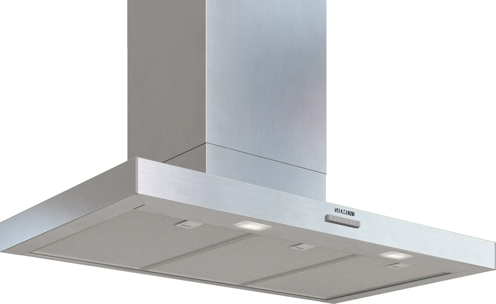 Siemens LC95BCC30 iQ300, Wandhaube, 90 cm, Metall-Optik