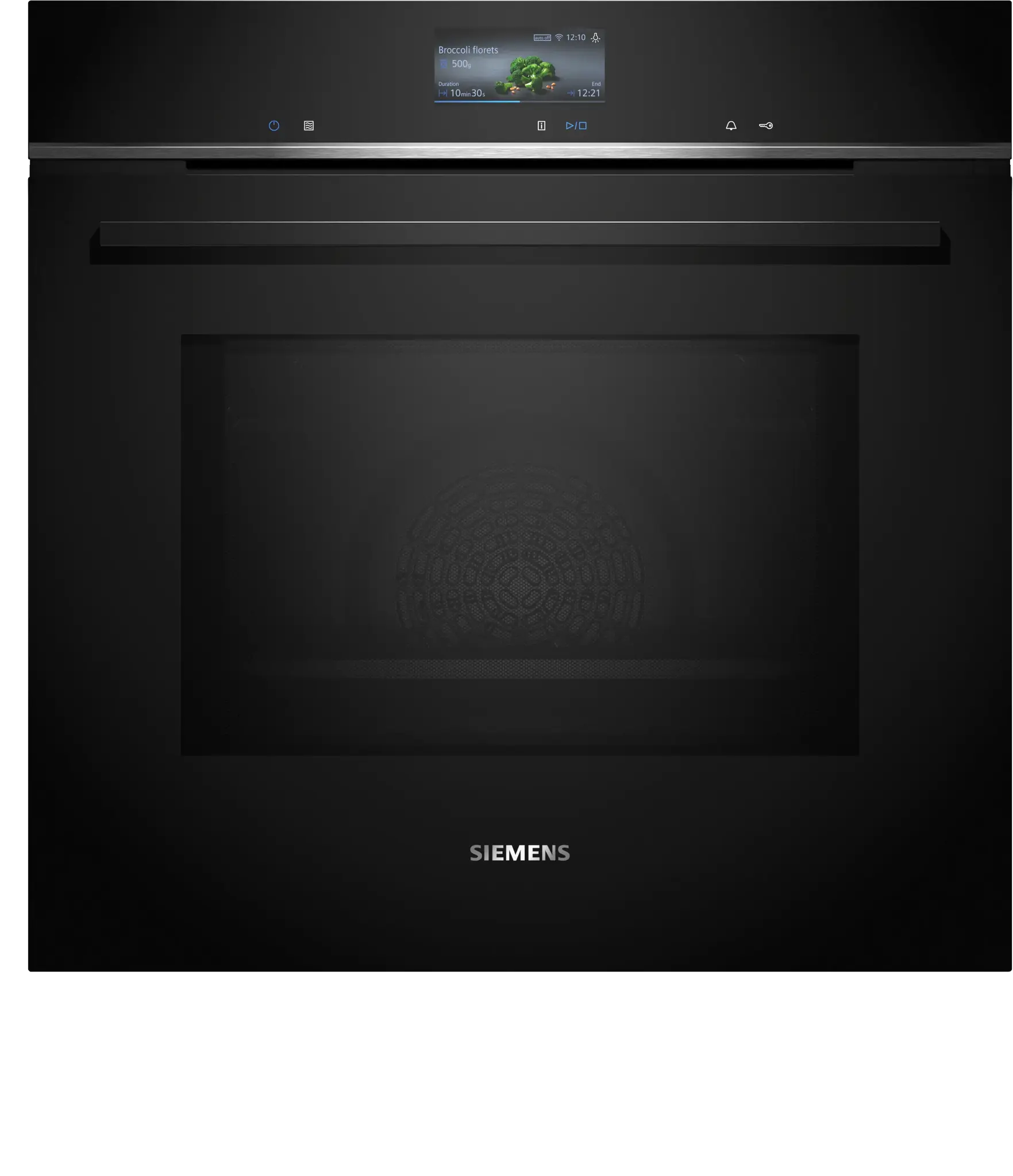 Siemens HM776G1B1B iQ700, Einbau-Backofen mit Mikrowellenfunktion, 60 x 60 cm, Schwarz