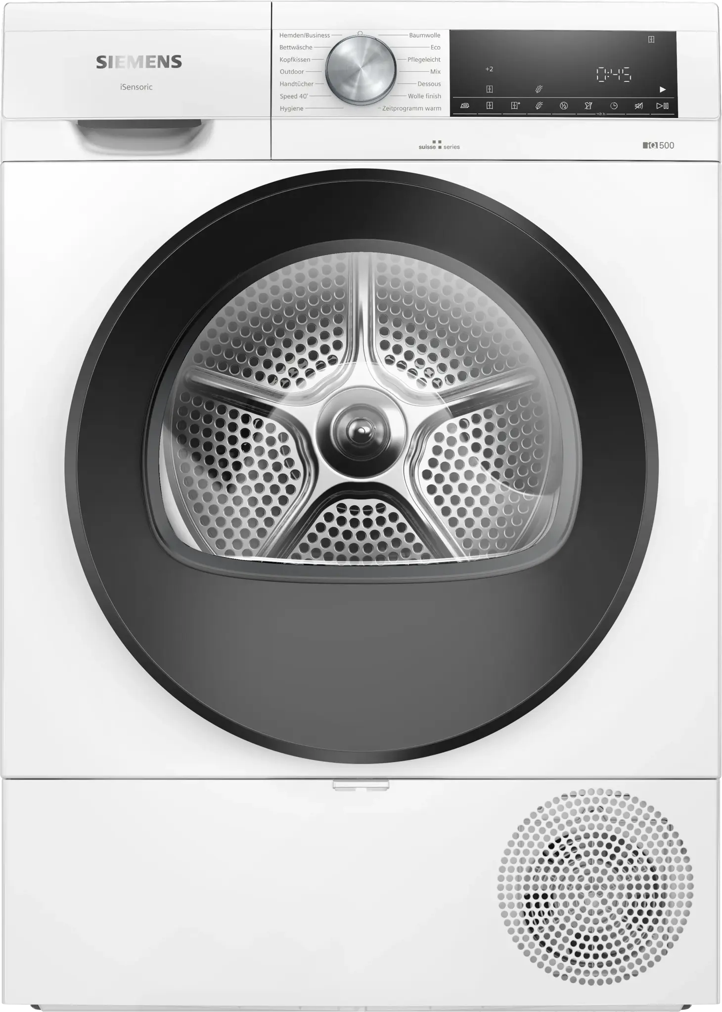 Siemens WQ33G2V4CH iQ500, Wärmepumpen-Trockner, 8 kg