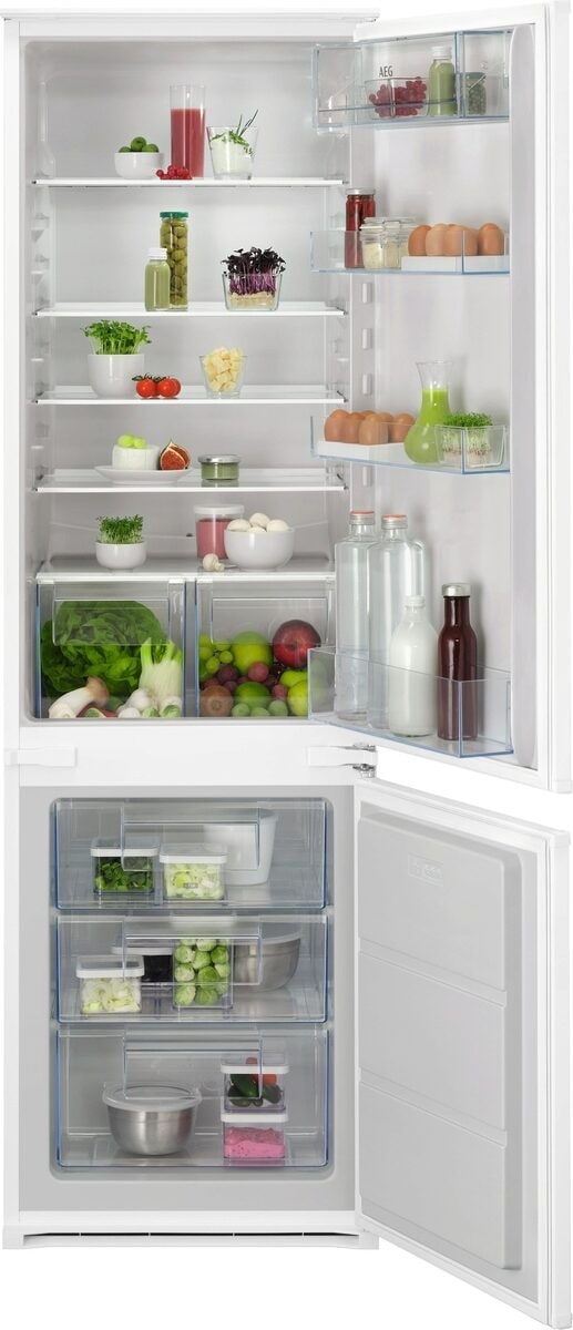AEG AIK2711R Kühl-/Gefrierkombination Integrierbar Rechts wechselbar Weiss, 925503411
