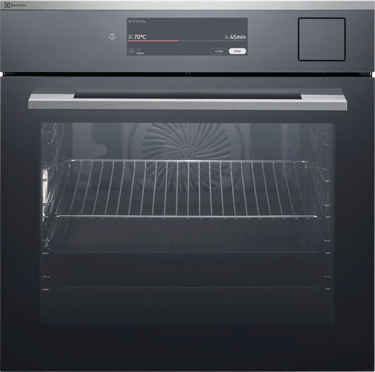 Electrolux EB6PL70KCN Kombi-Steam Chrom mit Antifingerprint Beschichtung Beheizungsart: Dampf / Heissluft, 944271586