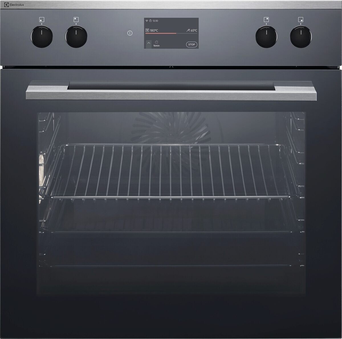 Electrolux EH6GL40XCN Einbauherd Chrom mit Antifingerprint Beschichtung Beheizungsart: Heissluft, 948533606