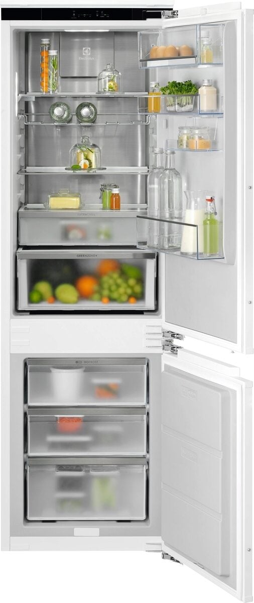 Electrolux IK2481BNR Kühl-/Gefrierkombination Integrierbar Rechts wechselbar Weiss Breitennorm 60, 925552060