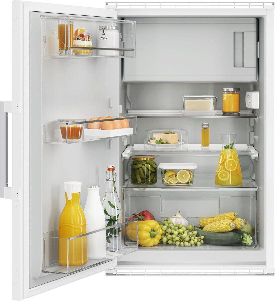 Electrolux EK160SLWE Kühlschrank Dekorierbar Links wechselbar Weiss Breitennorm 55, 923767001