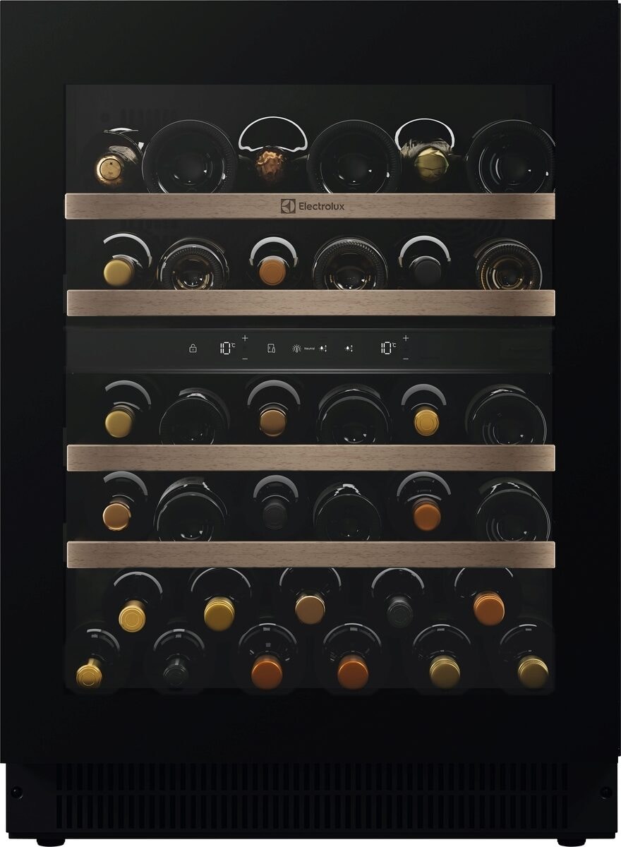 Electrolux WKF8GL20S Weinkühlschrank Einbau Unten Schwarz Spiegel Breitennorm 60, 923421531