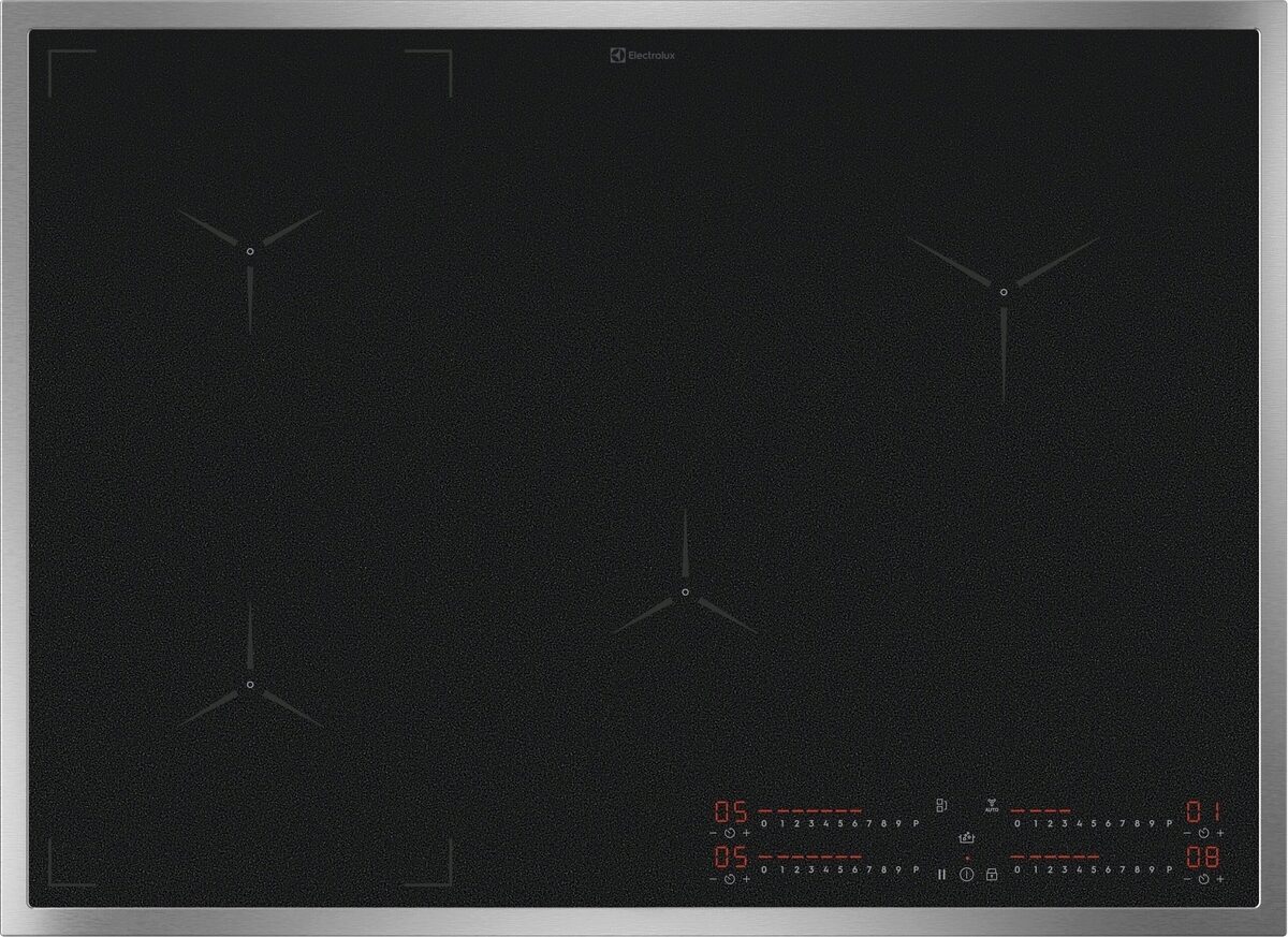 Electrolux GK69TSIBSC Induktions-Kochfeld SenseBoil™ Chrom Gerätebreite 69, 949599598