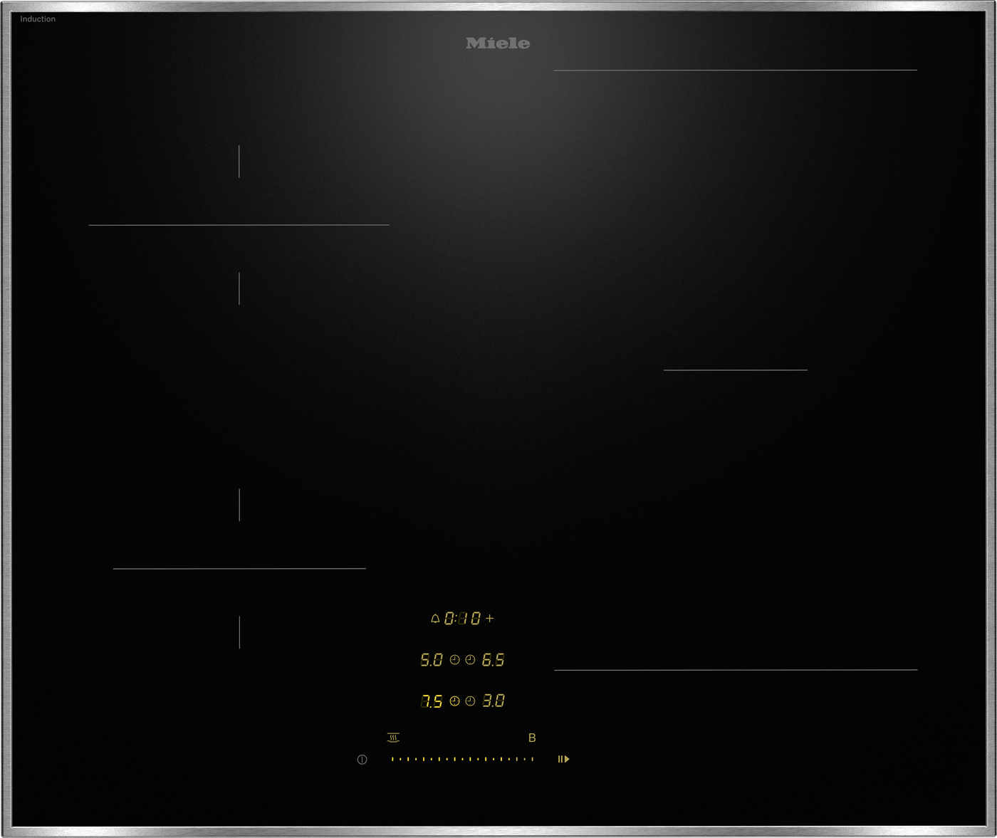 MIELE KM8462FR Induktions-Kochfeld KM 8462 FR, 12940900