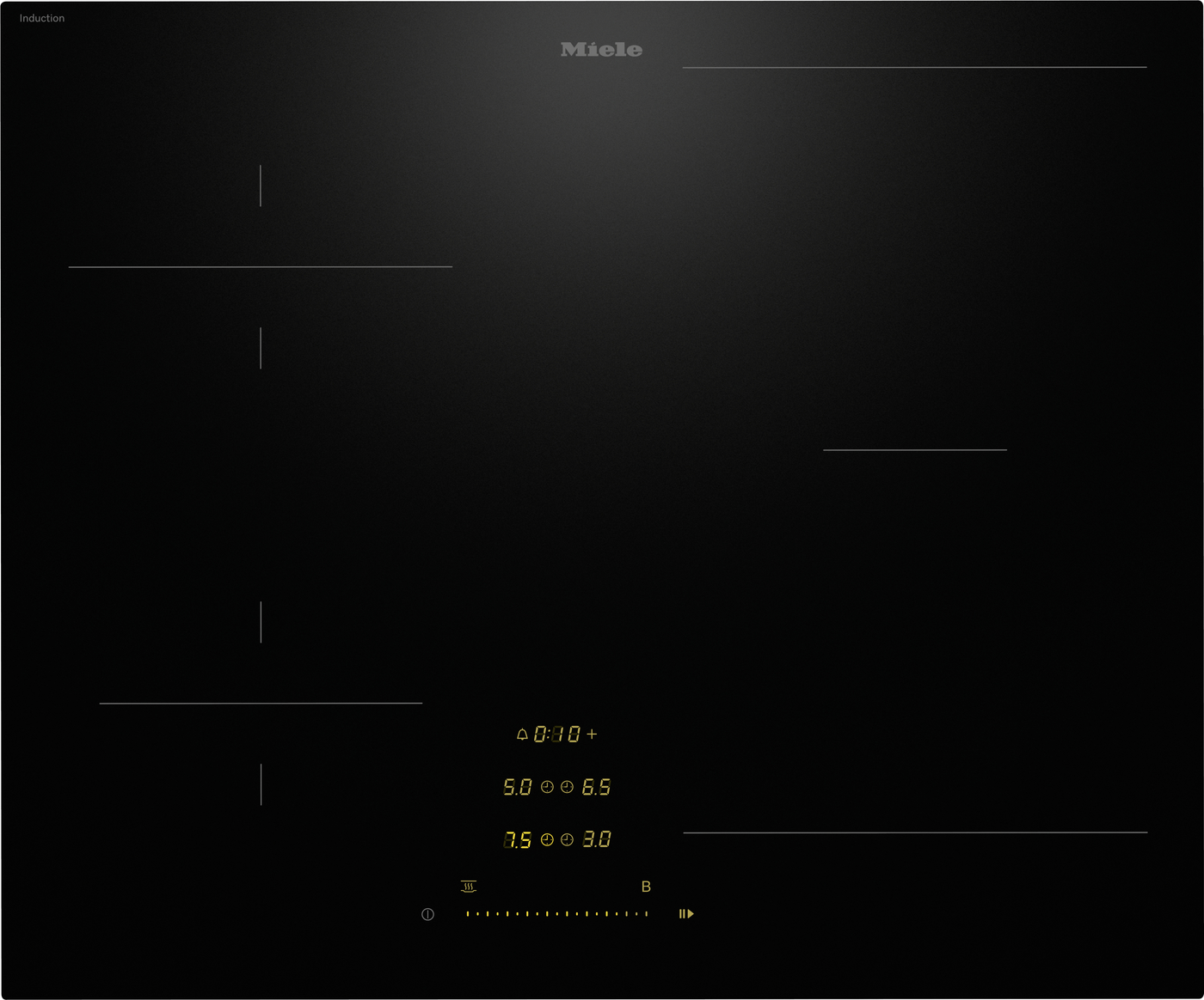 MIELE KM8463FX Induktions-Kochfeld KM 8463 FX, 12940920