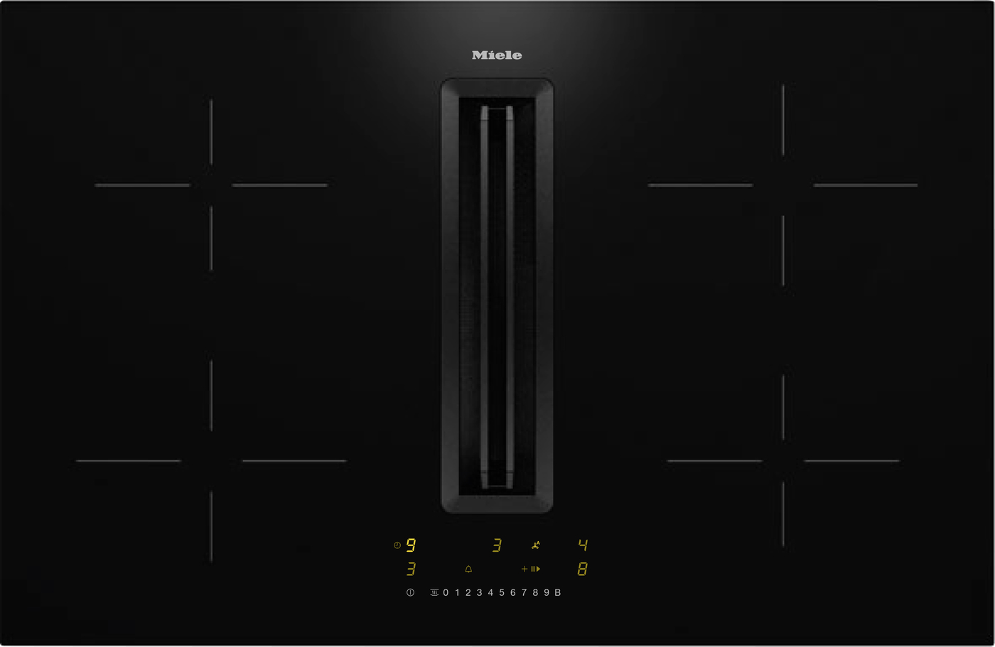 MIELE KMDA7272-1FL Silence Induktionskochfeld mit
integriertem Tischlüfter, 12970550