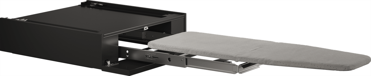 ASKO HI150G Bügelbrett ausziehbar, Schwarz
